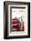 London Routemaster - Dave Thompson Contemporary Travel Print-Dave Thompson-Framed Giclee Print