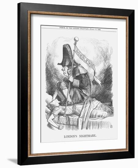 London's Nightmare, 1866-John Tenniel-Framed Giclee Print