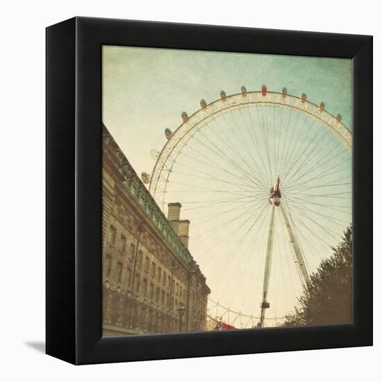 London Sights II-Emily Navas-Framed Stretched Canvas