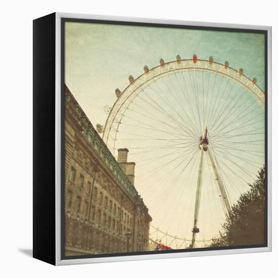 London Sights II-Emily Navas-Framed Stretched Canvas