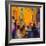 London Silver Service-Peter Graham-Framed Giclee Print