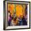 London Silver Service-Peter Graham-Framed Giclee Print