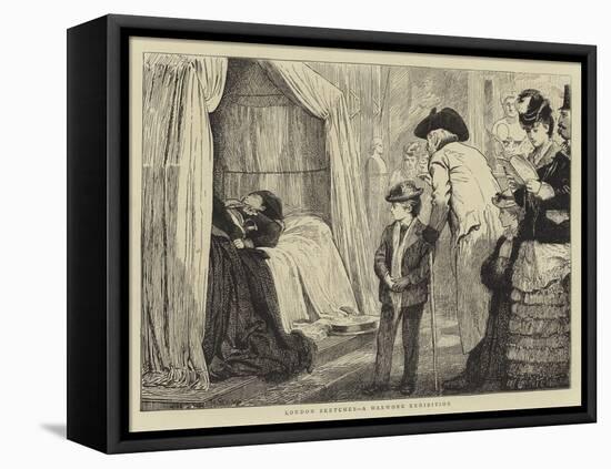 London Sketches, a Waxwork Exhibition-Marcus Stone-Framed Premier Image Canvas