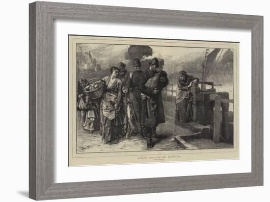 London Sketches, the Foundling-Frank Holl-Framed Giclee Print