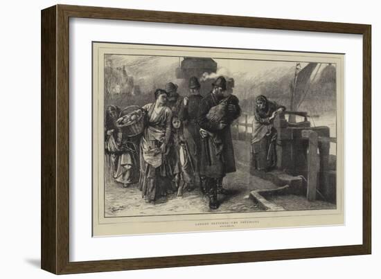 London Sketches, the Foundling-Frank Holl-Framed Giclee Print