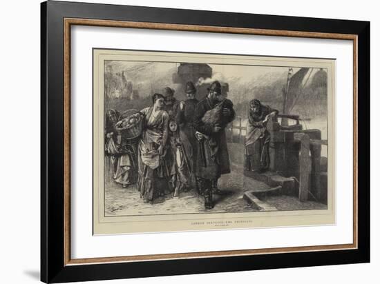 London Sketches, the Foundling-Frank Holl-Framed Giclee Print