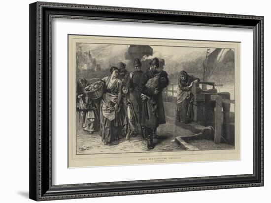 London Sketches, the Foundling-Frank Holl-Framed Giclee Print