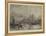 London Sketches, the Houses of Parliament-Myles Birket Foster-Framed Premier Image Canvas