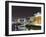 London Skyline at Night, London, England, United Kingdom, Europe-Graham Lawrence-Framed Photographic Print