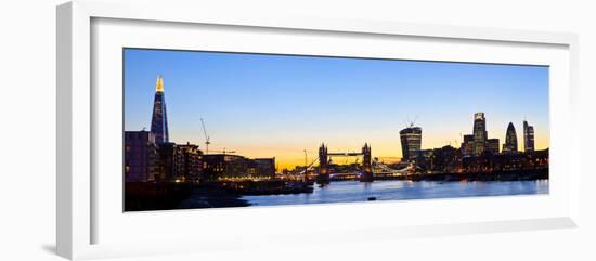 London Skyline Panoramic-chrisd2105-Framed Photographic Print