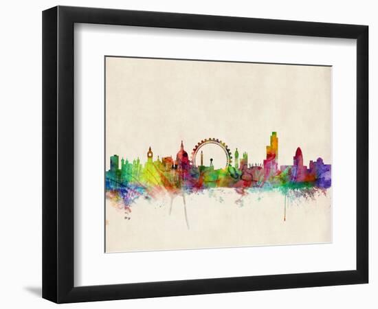 London Skyline-Michael Tompsett-Framed Art Print