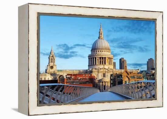 London St. Paul Cathedral, Uk-TTstudio-Framed Premier Image Canvas