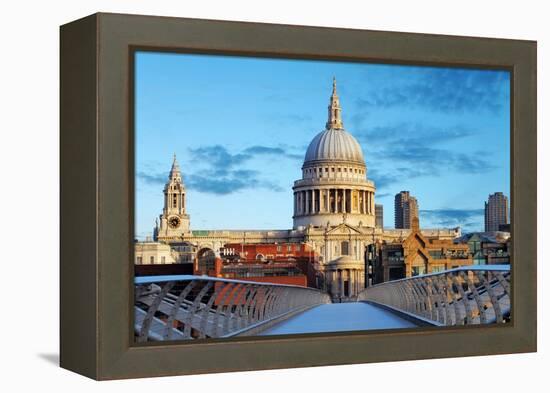 London St. Paul Cathedral, Uk-TTstudio-Framed Premier Image Canvas