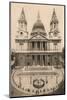 'London, St. Paul's Cathedral', 1924, (c1900-1930)-Unknown-Mounted Photographic Print