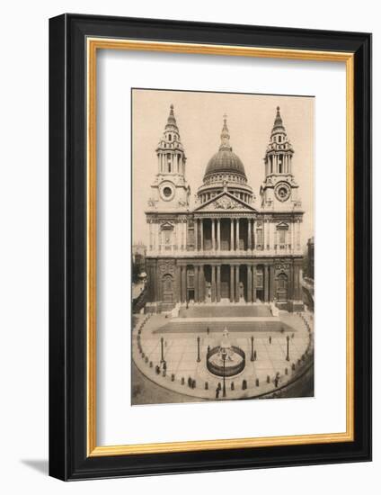 'London, St. Paul's Cathedral', 1924, (c1900-1930)-Unknown-Framed Photographic Print