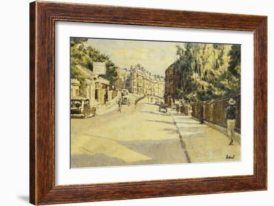 London Street, Bath, looking towards Walcot-Walter Richard Sickert-Framed Giclee Print