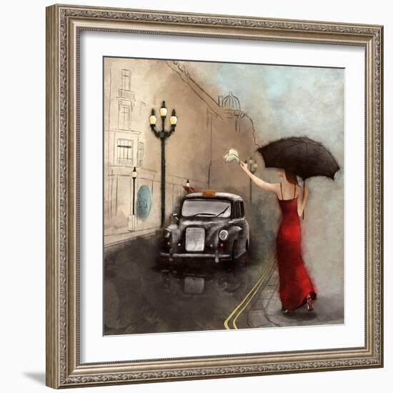 London Streets I-SD Graphics Studio-Framed Art Print