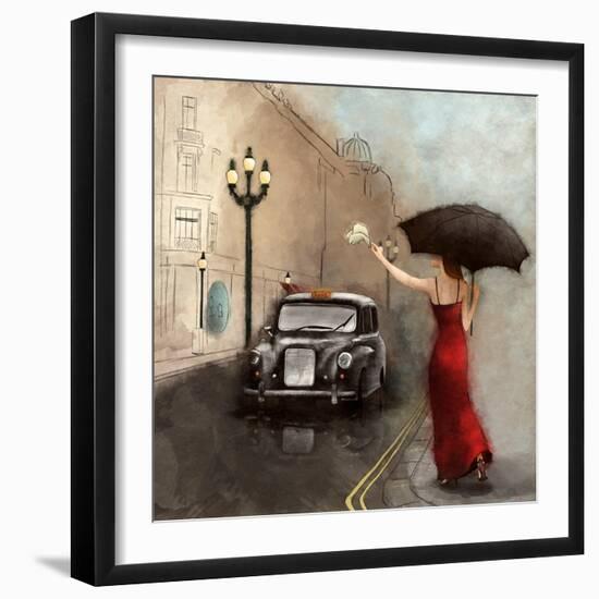 London Streets I-SD Graphics Studio-Framed Art Print