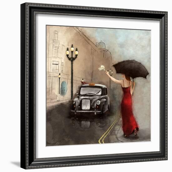 London Streets I-SD Graphics Studio-Framed Art Print