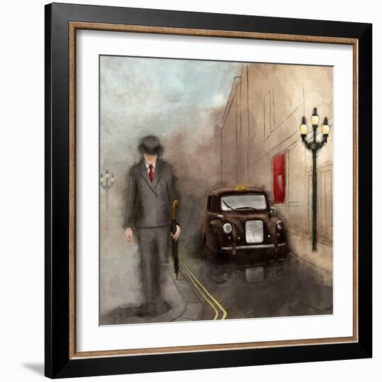 London Streets II-SD Graphics Studio-Framed Art Print