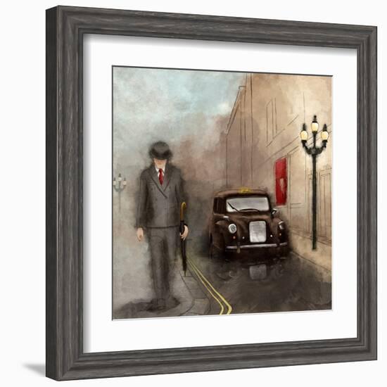 London Streets II-SD Graphics Studio-Framed Art Print