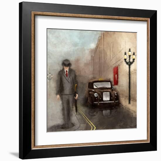 London Streets II-SD Graphics Studio-Framed Art Print