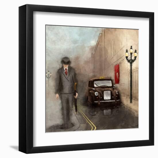 London Streets II-SD Graphics Studio-Framed Art Print