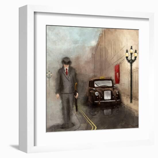 London Streets II-SD Graphics Studio-Framed Art Print