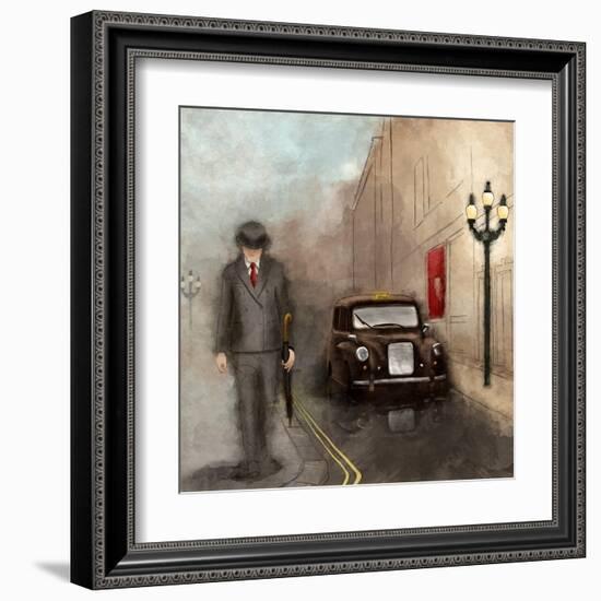 London Streets II-SD Graphics Studio-Framed Art Print