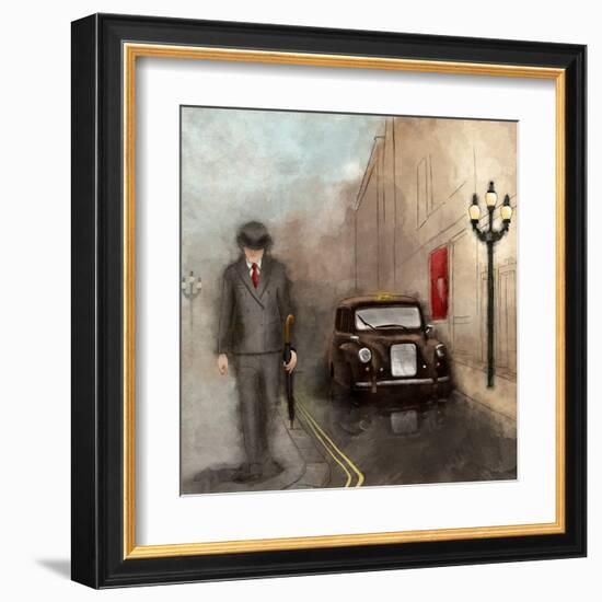 London Streets II-SD Graphics Studio-Framed Art Print