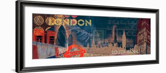 London Streets-Tom Frazier-Framed Art Print