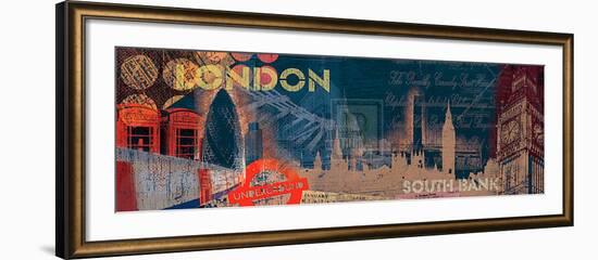 London Streets-Tom Frazier-Framed Art Print