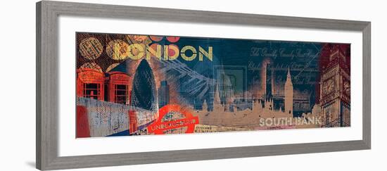 London Streets-Tom Frazier-Framed Art Print