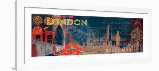London Streets-Tom Frazier-Framed Art Print