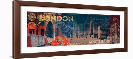 London Streets-Tom Frazier-Framed Art Print