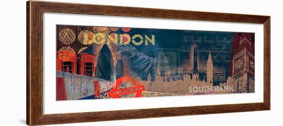 London Streets-Tom Frazier-Framed Art Print