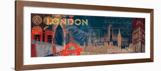 London Streets-Tom Frazier-Framed Art Print