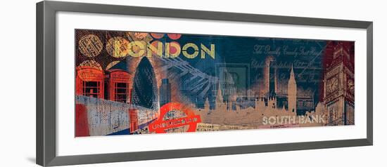 London Streets-Tom Frazier-Framed Art Print