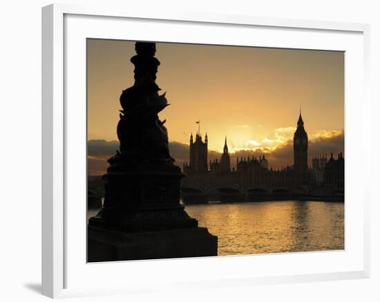 London Sunrise-Joseph Eta-Framed Giclee Print