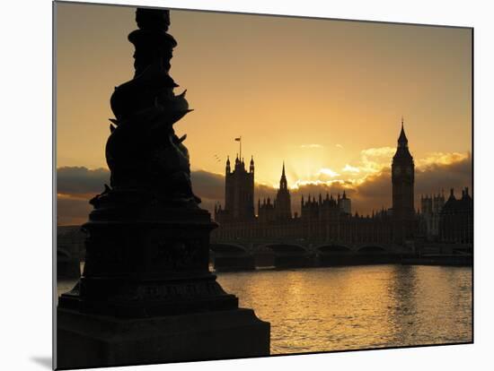 London Sunrise-Joseph Eta-Mounted Giclee Print