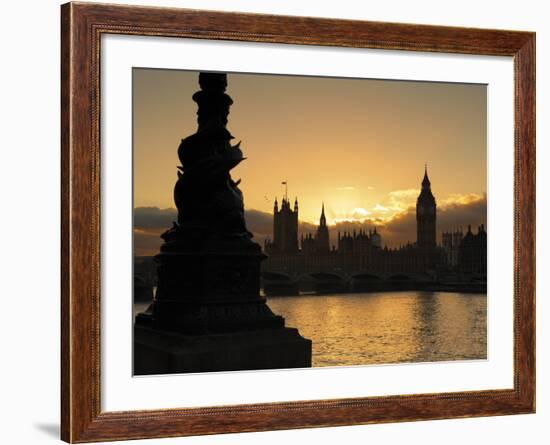 London Sunrise-Joseph Eta-Framed Giclee Print
