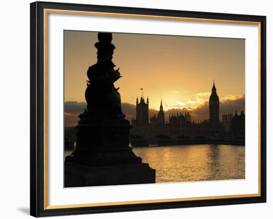 London Sunrise-Joseph Eta-Framed Giclee Print