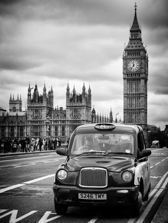 London Taxi and Big Ben - London - UK - England - United Kingdom - Europe'  Photographic Print - Philippe Hugonnard | Art.com