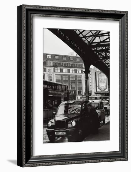 London Taxi-null-Framed Art Print