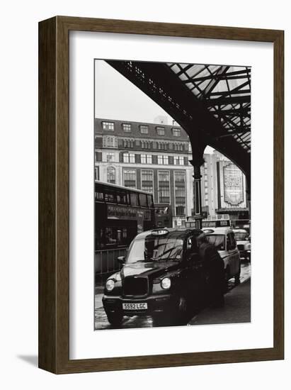 London Taxi-null-Framed Art Print