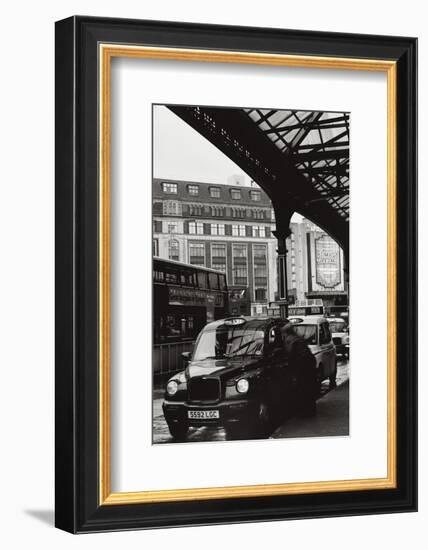 London Taxi-null-Framed Art Print