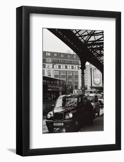 London Taxi-null-Framed Art Print