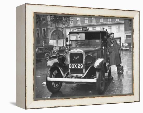 London Taxis-Hans Wild-Framed Premier Image Canvas