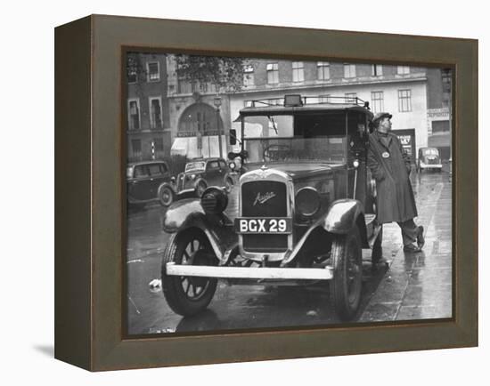 London Taxis-Hans Wild-Framed Premier Image Canvas