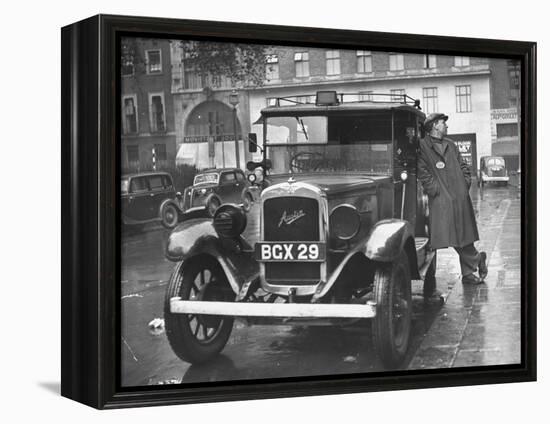 London Taxis-Hans Wild-Framed Premier Image Canvas